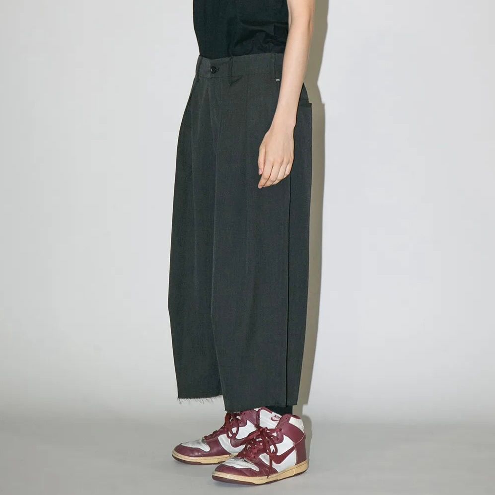 【残り一点】ウォッシャブルツイルワイドパンツ