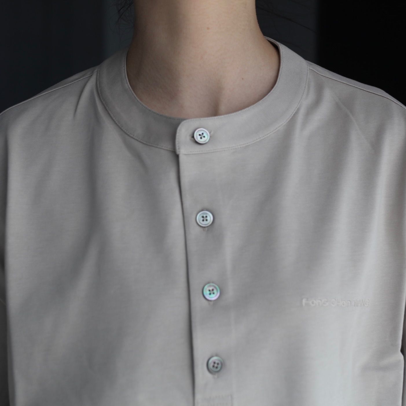 【残り一点】2in1 Long Sleeve Tee with Check