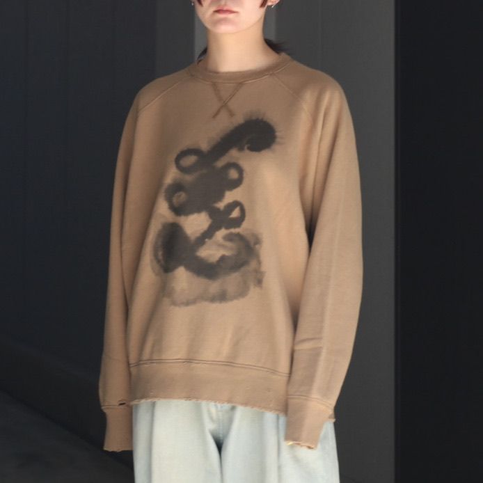 【残り一点】F Stain Crewneck Sweat