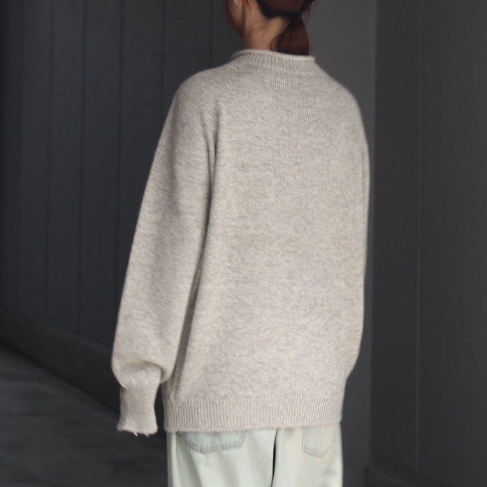 【残り一点】W/G Alpaca Pullover