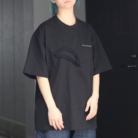 【残り一点】Panelled Collar T-shirt