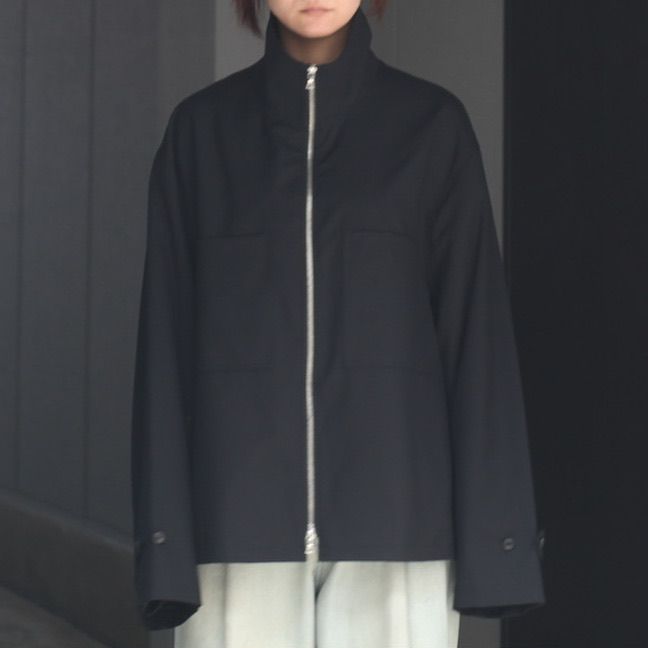 【残りわずか】Drizzler Zip Up Jacket(2/72 WOOL GABARDINE)