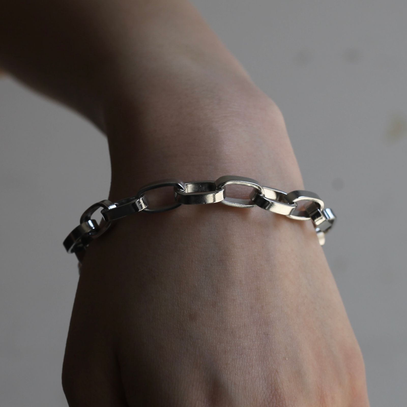 【残り一点】Flat Chain Bracelet(SILVER)