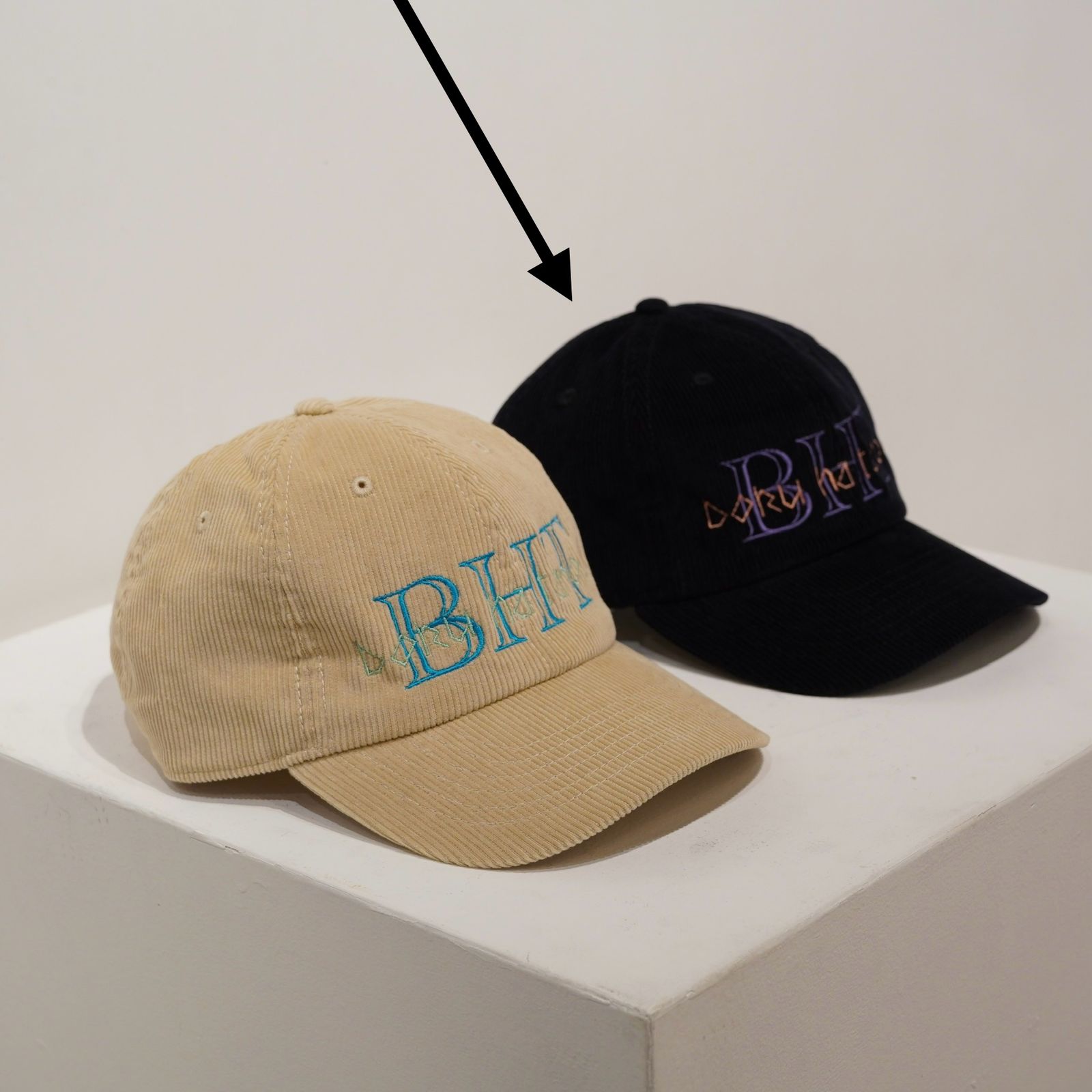 【残り一点】ボクタノスーベニアCap(CORDUROY)