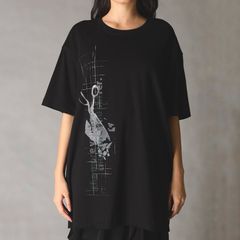 【残り一点】ハサミ柄カットソー