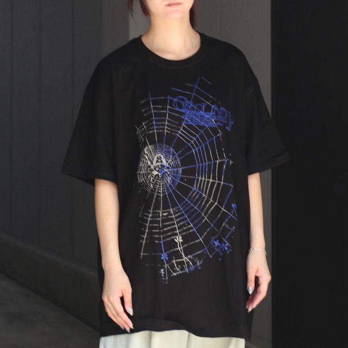 【残り一点】Print Tee(SPIDER)