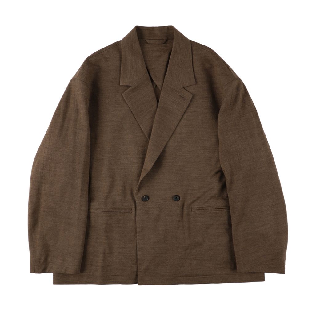 【残り一点】36G Wool Herringbone Double Jacket