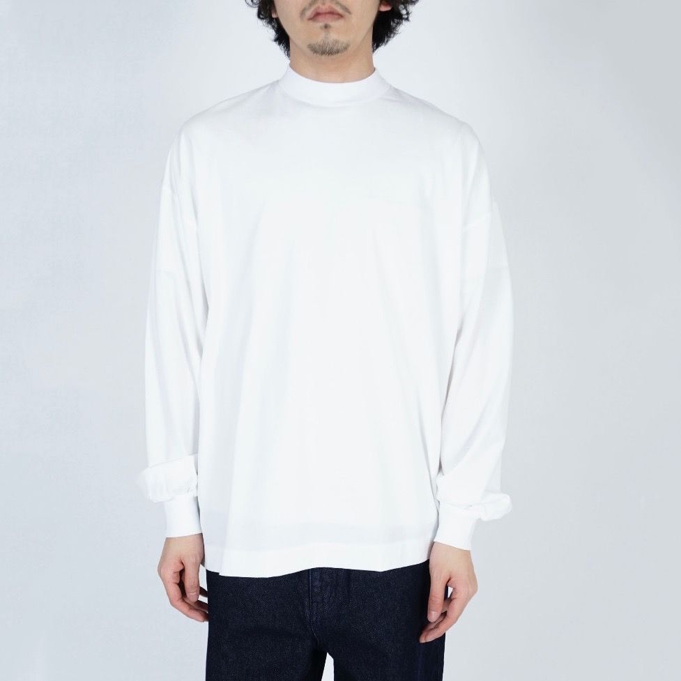 UNIVERSAL PRODUCTS - 【残り一点】Mock Neck L/S T-shirt | ACRMTSM