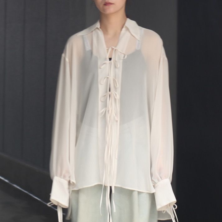 【残り一点】Sheer Corded Shirts