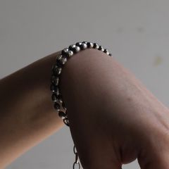 【お取り寄せ注文可能】Oval Bowl Chain W Bracelet