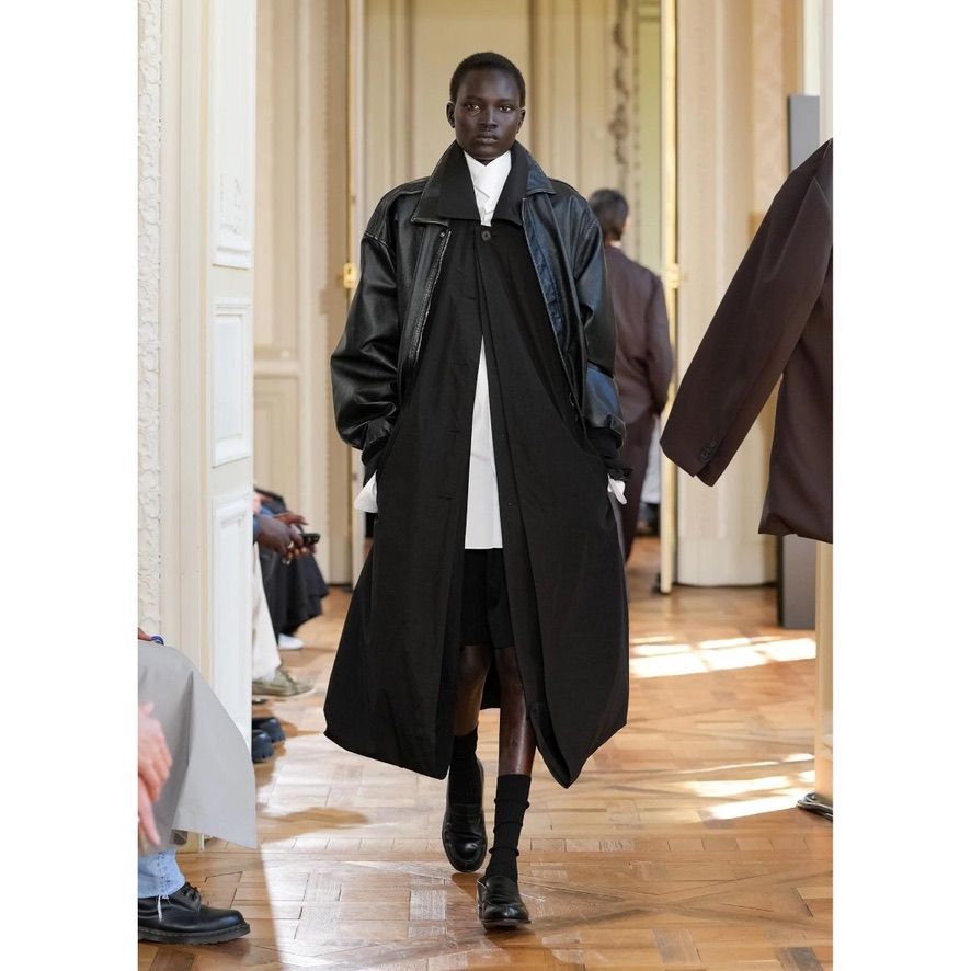 【残り一点】Oversized Layered Combination Coat