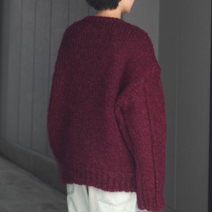 stein - 【残り一点】Mohair Wool Loose Knit LS | ACRMTSM ONLINE STORE