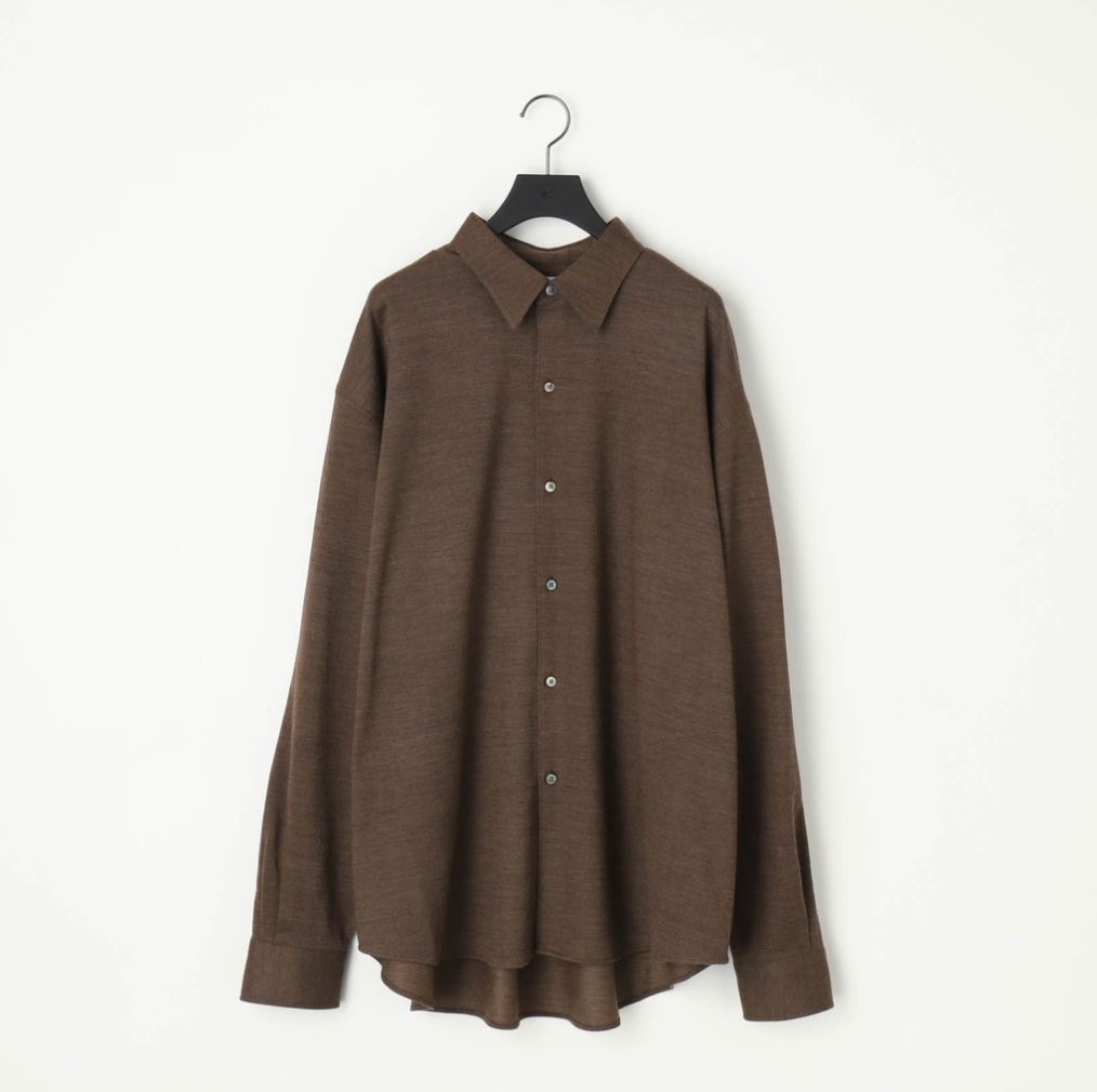 【残り一点】36G Wool Ideal Herringbone Shirt