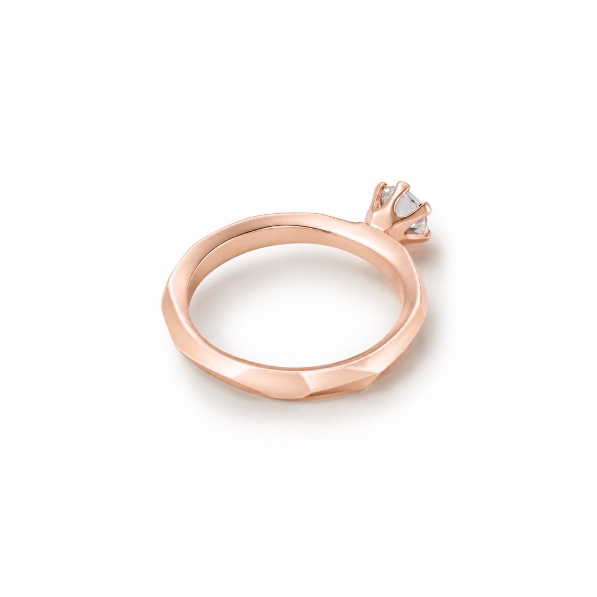【お取り寄せ注文可能】Quon Round Ring(K18 PINK GOLD)