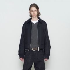 【残り一点】Zip Up Padded Short Bomber Jacket