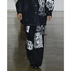 【残り一点】Paper Bonding Rubber Coating Denim Pants