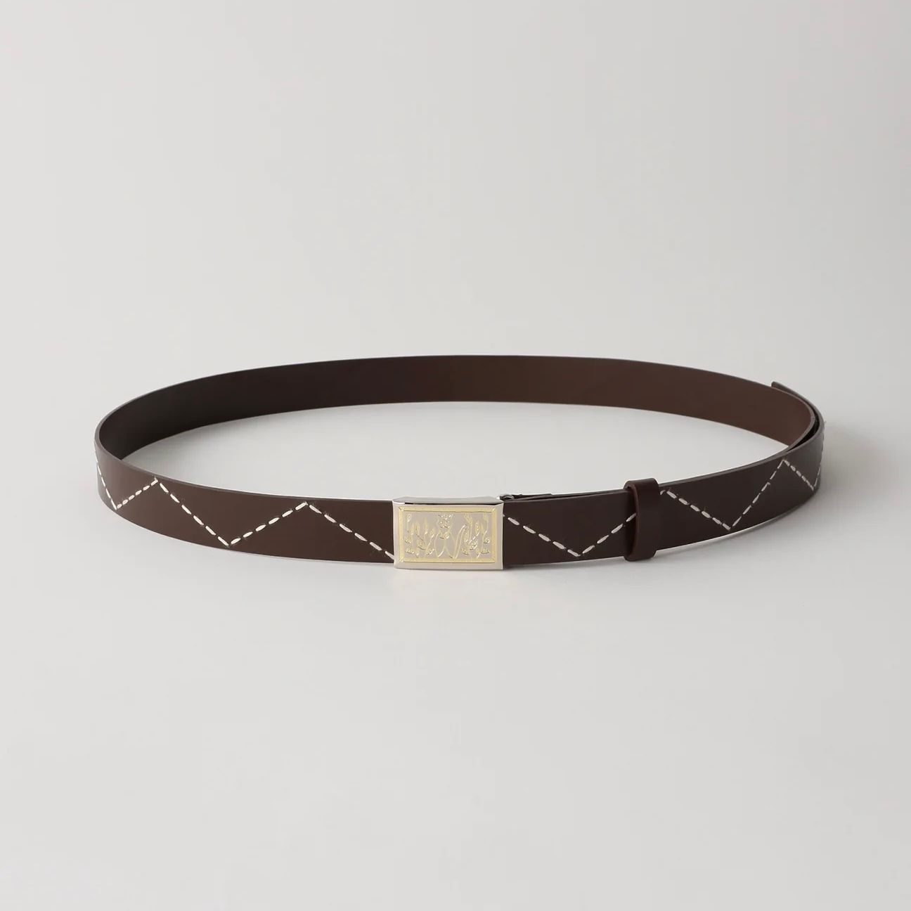 【残りわずか】Picturesque Ojisan Belt With Embroidery