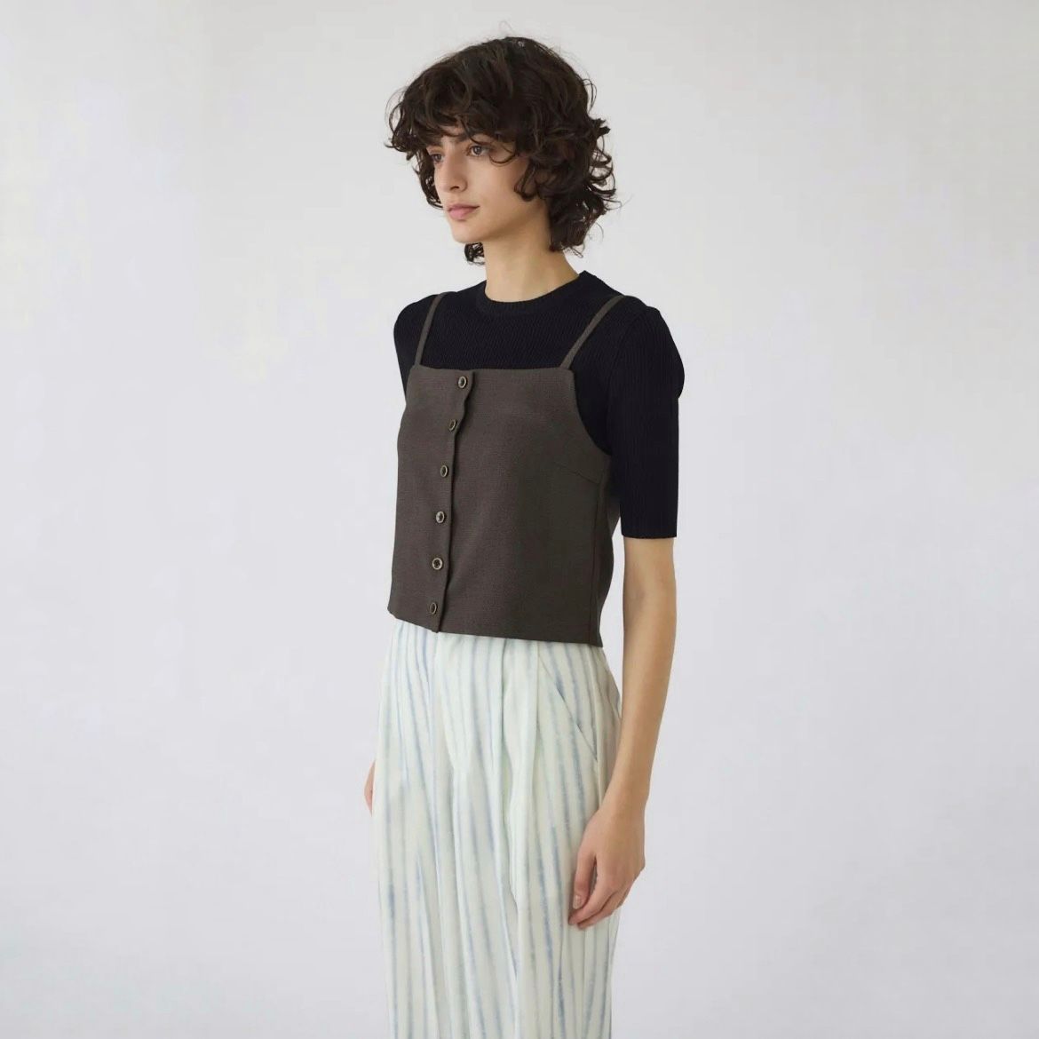 【残り一点】Tweed Cami Tops