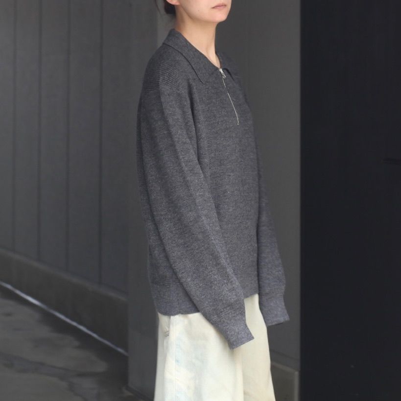【残り一点】Aze Half Zip-up P/O