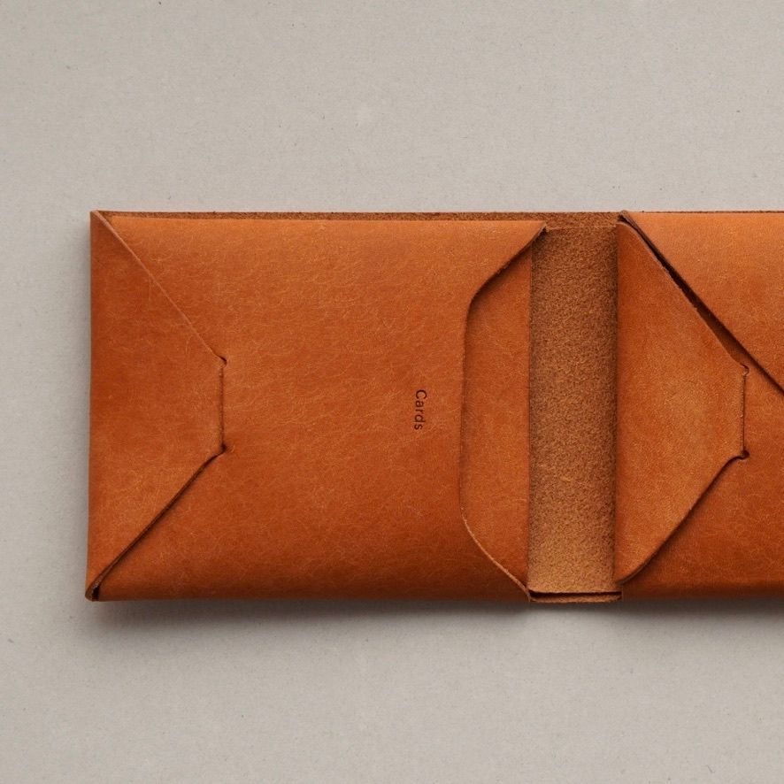【残り一点】Seamless Short Wallet(VAQUETA LEATHER)