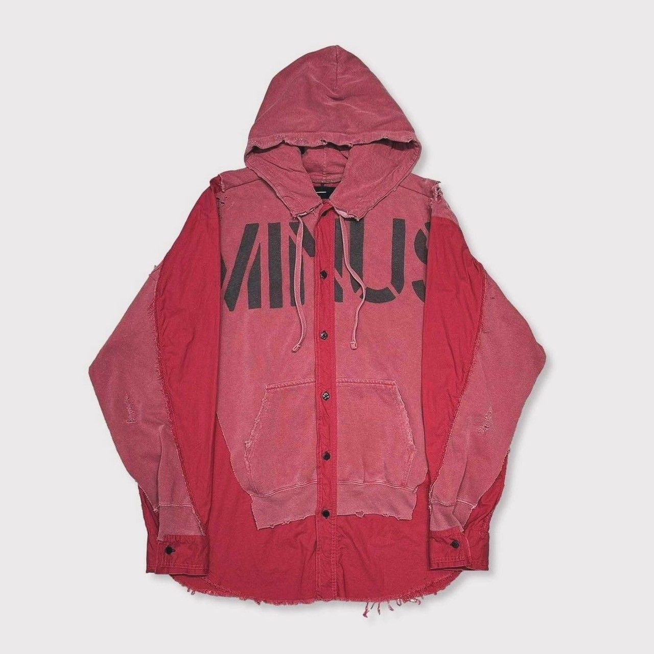 【残り一点】Slash Seam Army Parka With Stencil(INSIDE-OUT)