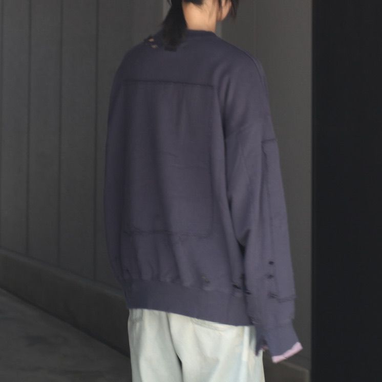 【残りわずか】Oversized Rebuild Sweat LS