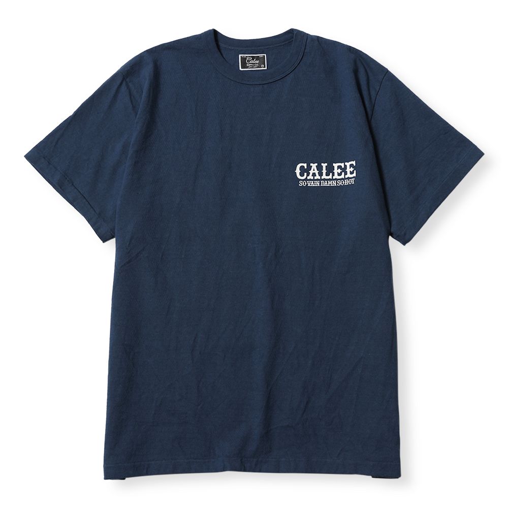 【残り一点】Garment Dye Calee Logo Tee