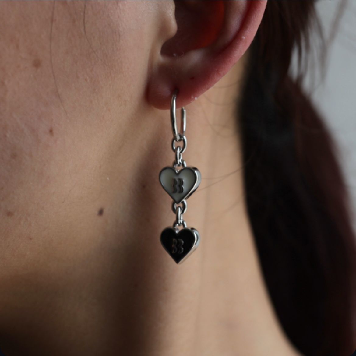 【残り一点】Draping BB Earrings(SILVER_両耳用)