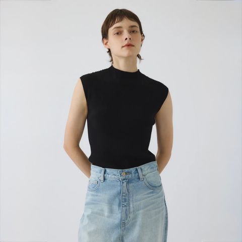 【残り一点】Washable Basic N/S Knit