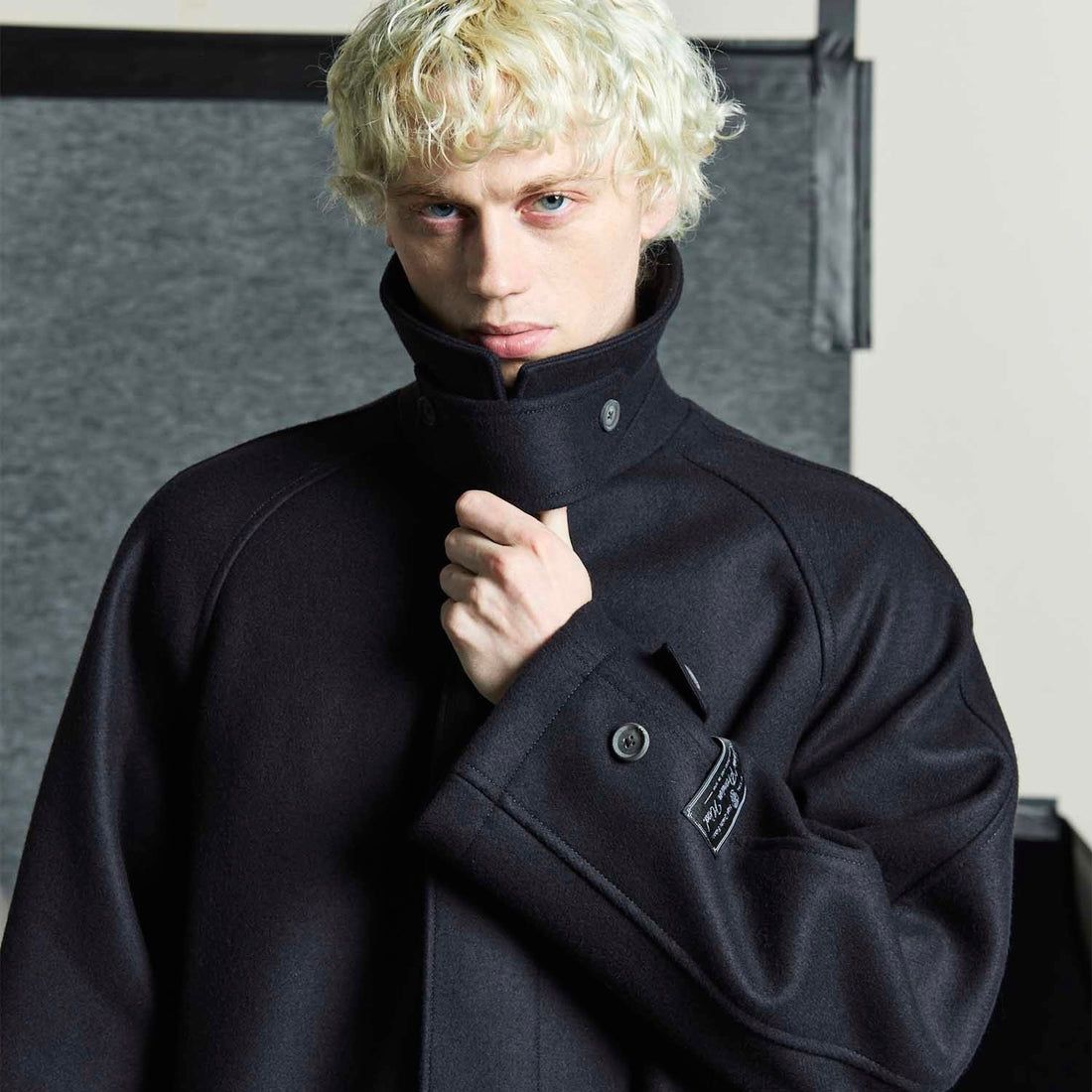 MAISON SPECIAL - 【残り一点】Super140s Prime Over Melton Balmacaan Coat | ACRMTSM  ONLINE STORE