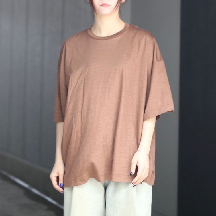 【残り一点】36G Wool SS Tee