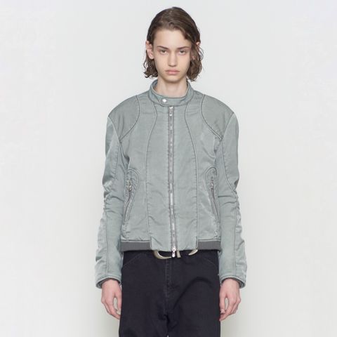 【残り一点】Panelled Padded Moto Jacket