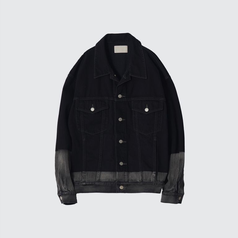 YOKE - 【残りわずか】Laser Processed Denim Trucker Jacket 