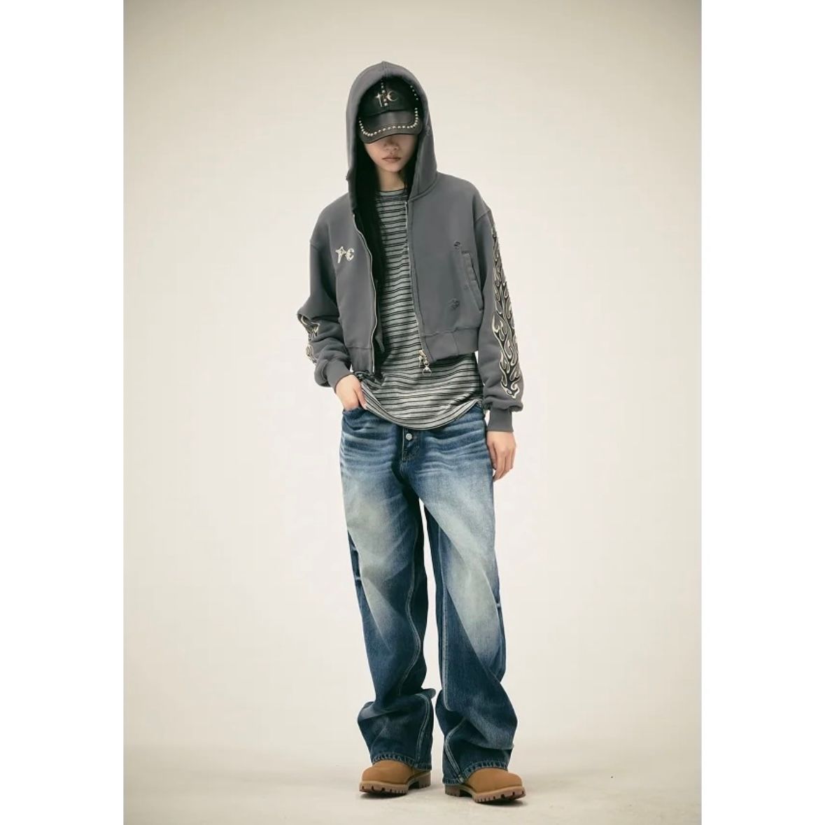 【残り一点】TC Stripe Long Sleeve