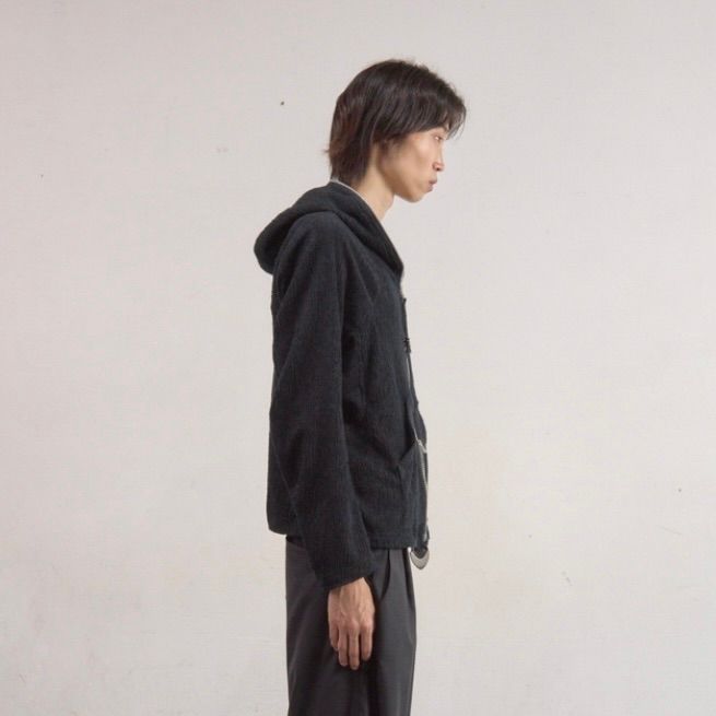 【残り一点】Semi Sheer Full Zip Up Hoodie