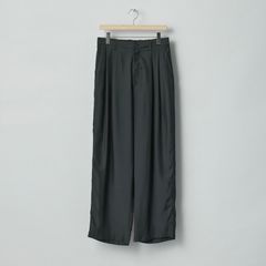 【残りわずか】Cupro Twill Wide Easy Trousers