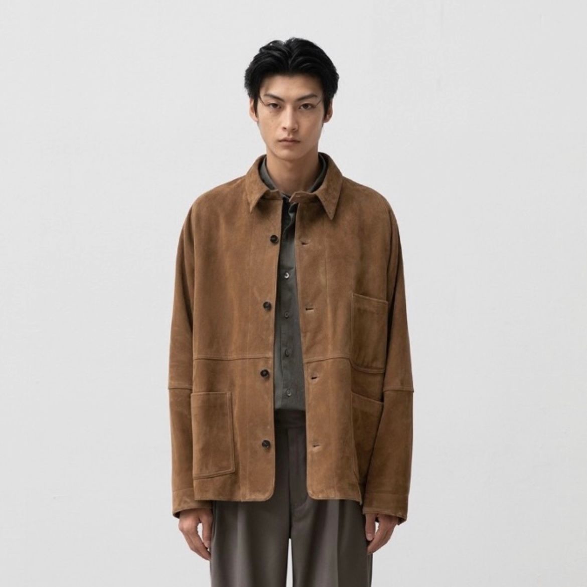 ANOTHER OFFICE - 【残り一点】Leather Coverall Jacket