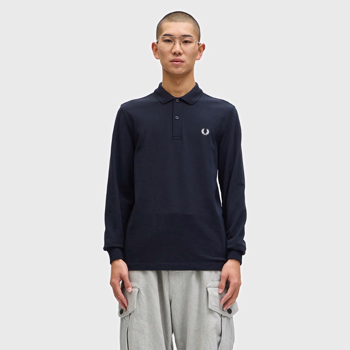 【残り一点】Long Sleeve Fred Perry Shirt