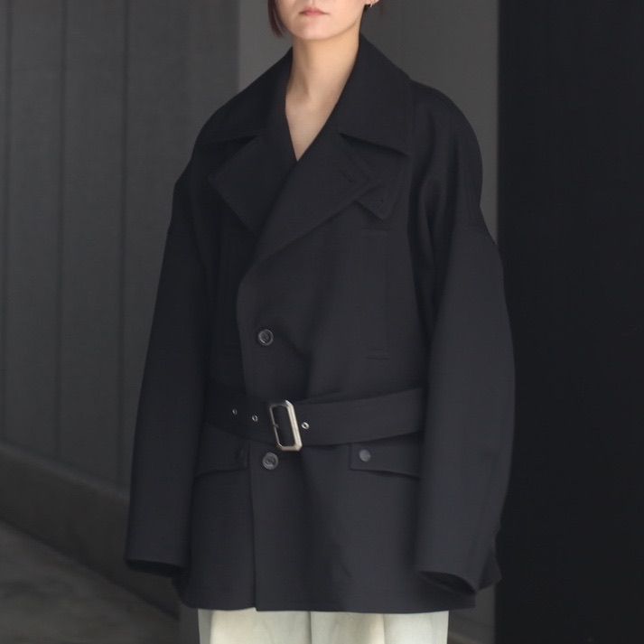 【残り一点】Chin Strap Belt Coat