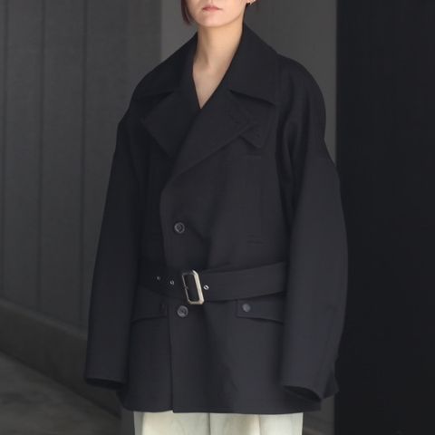 【残り一点】Chin Strap Belt Coat