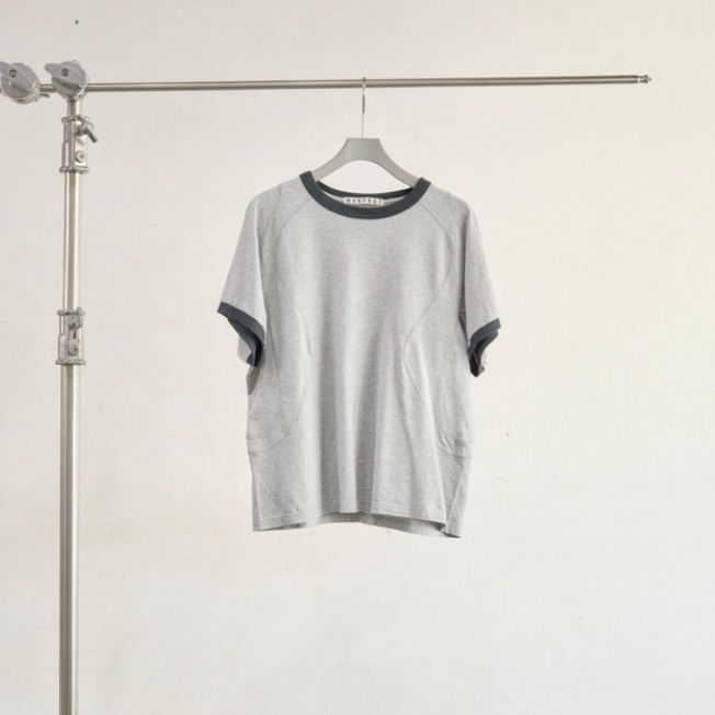 【残り一点】Panelled Half Sleeve Ringer T-Shirt