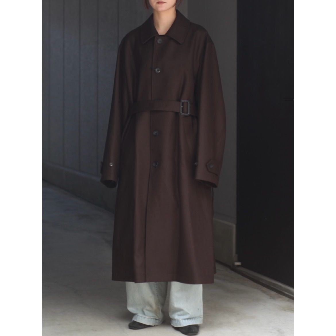 【残りわずか】Oversized Investigated Coat(WOOL)