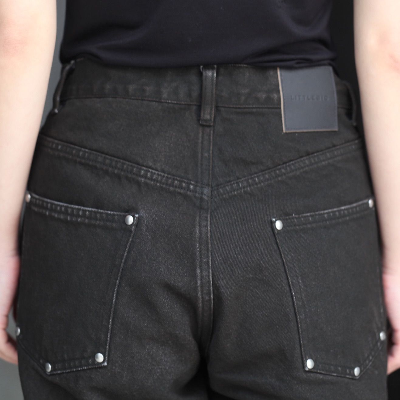 【残り一点】Flocked Denim Pants