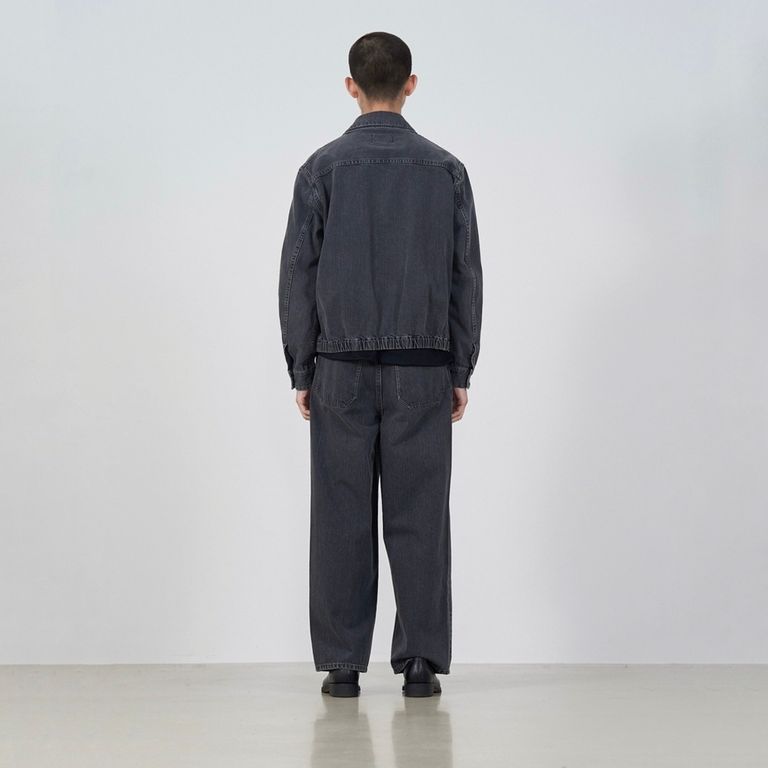 YOKE - 【残り一点】Bleached Denim Wide Leg Buggy Pants | ACRMTSM 