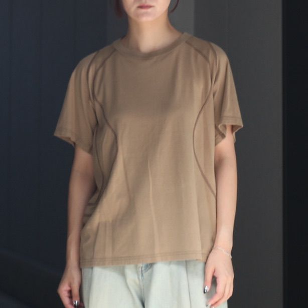 【残り一点】Panelled Half Sleeve T-Shirt