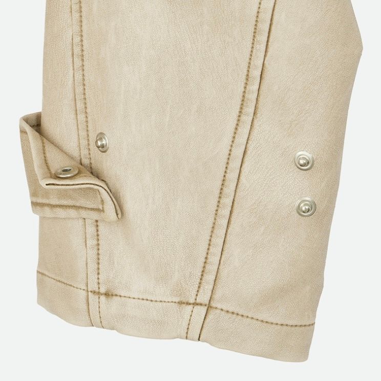 【残りわずか】Crash Fake Leather Jacket