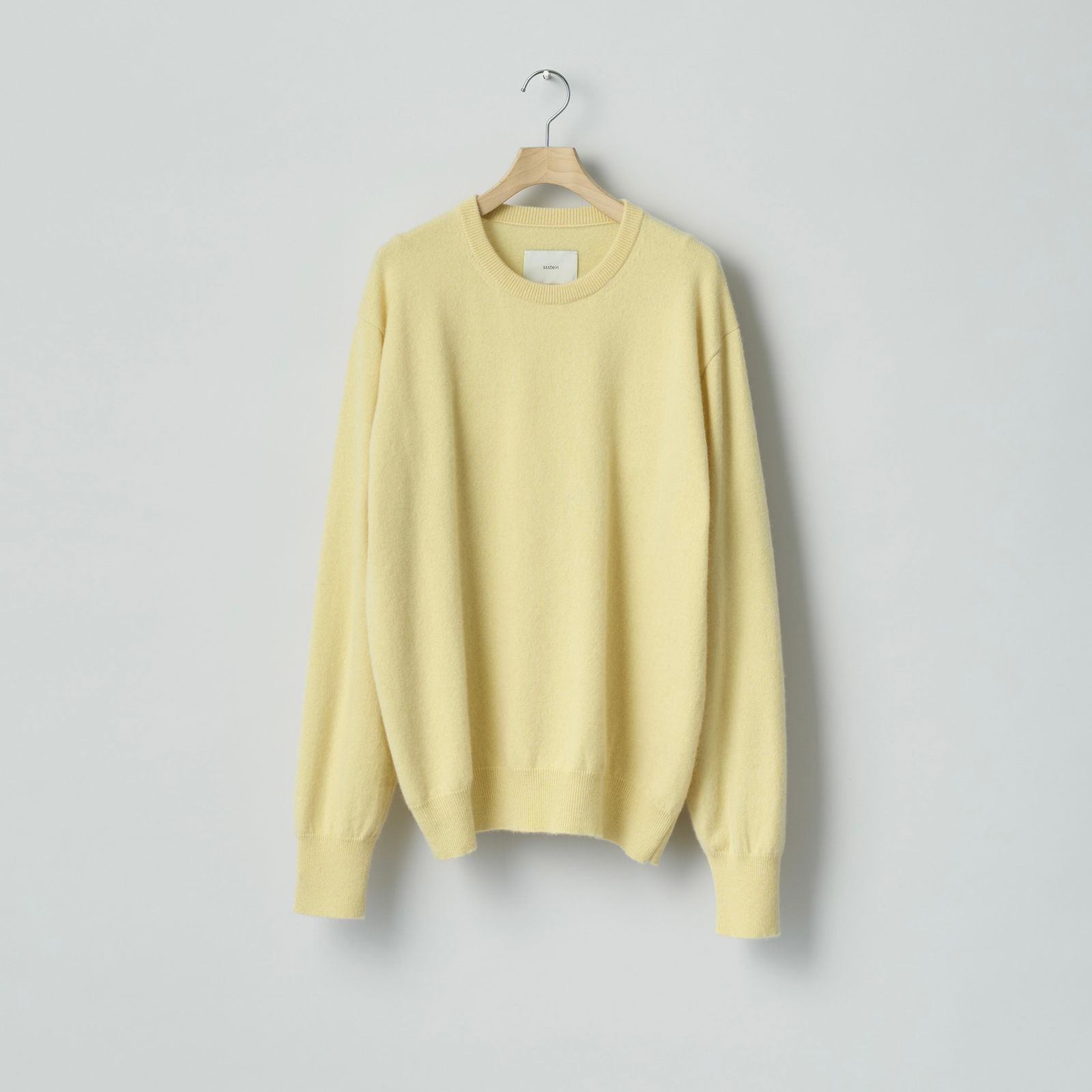 【残り一点】Pure Cashmere Knit Crew Neck LS