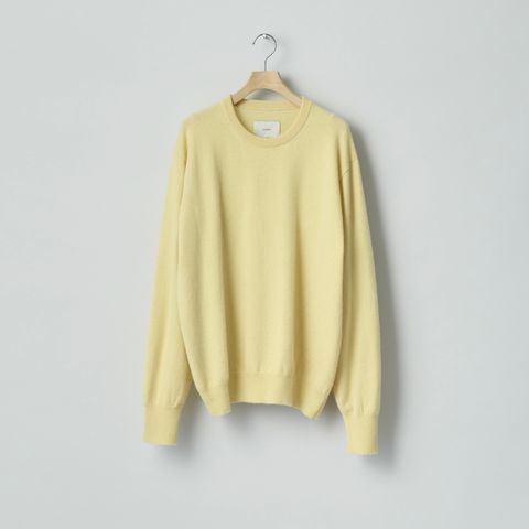 【残り一点】Pure Cashmere Knit Crew Neck LS