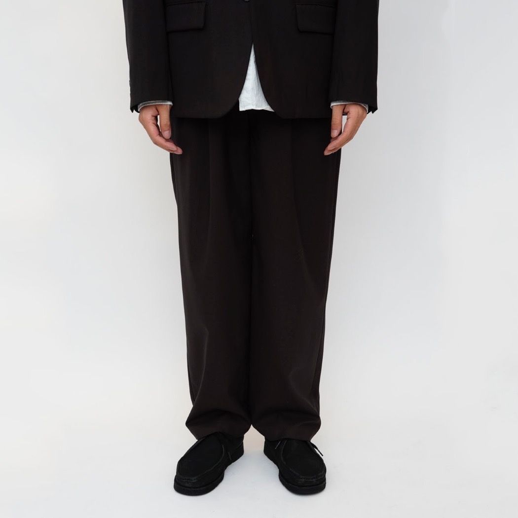 人気特価 ユニバーサルプロダクツ ANGORA SLACKS EASY WOOL スラックス 