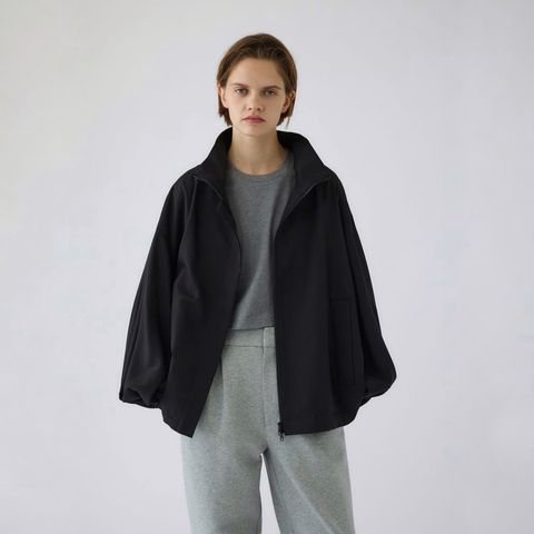 【残り一点】Stand Collar Tuck Sleeve BZ